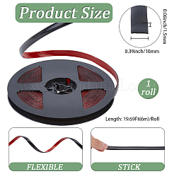 1 Rolle 6 m PVC-Kunststoffkantenband&nbsp;FIND-GF0008-64A-03