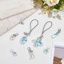 8 шт. пластиковые пылезащитные заглушки для мобильных телефонов HJEW-MA00029