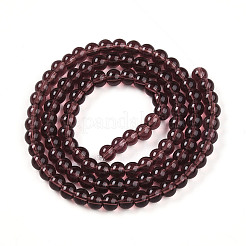 Прозрачные стеклянные бусины&nbsp;LS-GLAA-T032-T4mm-19