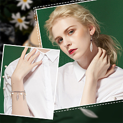 100 шт. подвески из нержавеющей стали 201 STAS-HY0001-40