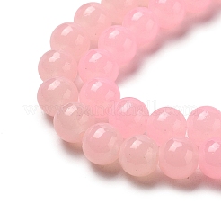 Выпечки окрашены имитация нефрита стекловолокна круглый шарик DGLA-XCP0001-26