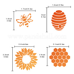 Трафареты для штампов из нержавеющей стали DIY-WH0238-095