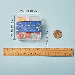 Flatback волос и аксессуары костюма украшения смола цветок ромашки кабошоны CRES-SC0001-08