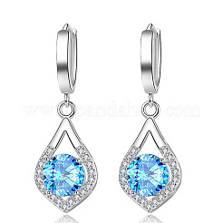 Латунные кубических серьги циркония обруч FS-WG39E45-02