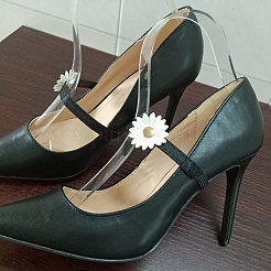 3 Paar 3 Stile Blumen-Polyester mit Eisen-Schnürsenkel für High Heels&nbsp;FIND-DJ0001-87