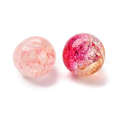 混合スタイルのガラスビーズ  ラウンド  ミックスカラー  8~10mm&nbsp;X1-GLAA-XCP0012-02N