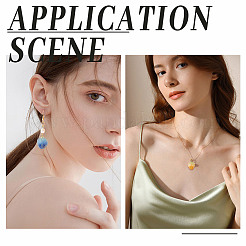 20 шт. 5-х цветные подвески-цветы ручной работы&nbsp;KY-GO0001-01