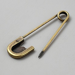 Épingles de sûreté en alliage de zinc&nbsp;JEWB-WH0030-78H