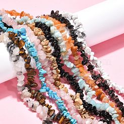 Чип драгоценный камень бисер нитей cmешиваются M-F001