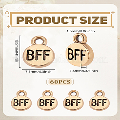 Подвески из сплава 60шт&nbsp;FIND-LP0003-05