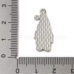 Подвески из сплава с эмалью на зимнюю тематику ENAM-M002-04G-P