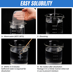 Tessuto solubile in acqua in pva per punto croce&nbsp;DIY-WH20007-832C