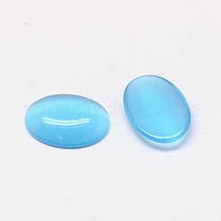 Cabochons di occhio di gatto&nbsp;CE-J005-8x10mm-28