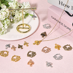 Подвески из сплава 72 шт. DIY-CA0006-55