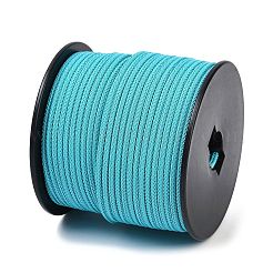 編んだ丸鋼線  DIYブレスレット用  ミディアムターコイズ  3.2mm&nbsp;OCOR-D300-07