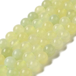 Природные новые нефрита круглые бусины нити G-L348-01-8mm