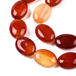 Натуральный красный агат бисер нитей&nbsp;G-M206-45