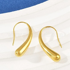 Серьги-капли из нержавеющей стали 304&nbsp;EJEW-S272-06G