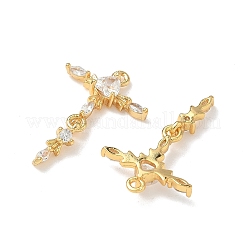 Латунные микро проложить кубического циркония подвески KK-Z136-05G-02