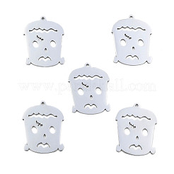 Pendentifs en acier inoxydable 201 anti-ternissement&nbsp;STAS-N098-087P