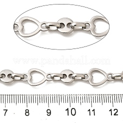 Цепи с круглыми и плоскими звеньями из нержавеющей стали 304&nbsp;CHS-C016-25P