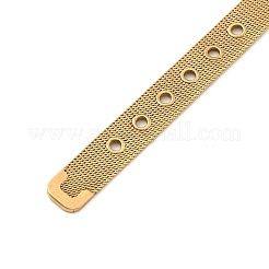 Ионное покрытие(ip) 201 нержавеющая сталь стальной браслет для часов STAS-M017-11F