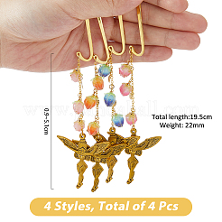 Закладки с крючками из сплава&nbsp;AJEW-FH00018