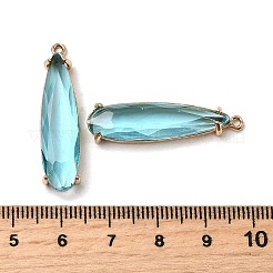 Латунь стекло кулоны&nbsp;GLAA-XCP0001-68A