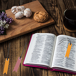 16шт 8 цвета кожаные закладки AJEW-CP0007-55