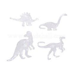 Kundenspezifische wasserdichte PVC-Laser-Klebeaufkleber in Dinosaurierform&nbsp;DIY-WH0256-013