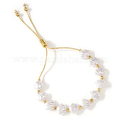 Регулируемые браслеты-слайдеры из искусственной ракушки IC4900