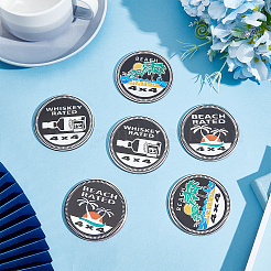 2шт 3d алюминиевые наклейки на автомобиль&nbsp;DIY-GF0005-81A