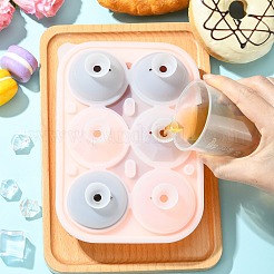 Moules en silicone en forme de boule de diamant rose&nbsp;ST-CJ0043-089