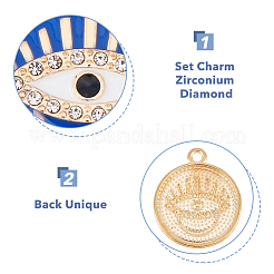 36 шт. 6 стильные подвески из эмалированного сплава с покрытием&nbsp;FIND-HY0001-67