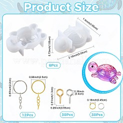 DIY Schlüsselbund machen Kits&nbsp;DIY-FS0010-65