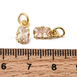 Латунные микро проложить кубического циркония подвески&nbsp;KK-A289-01G