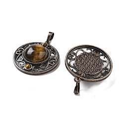 Природных тигровый глаз подвески&nbsp;G-Q158-03A-R11