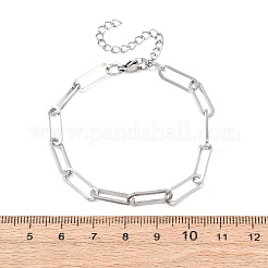 Браслеты-цепочки из нержавеющей стали 304 для женщин&nbsp;BJEW-G775-01P