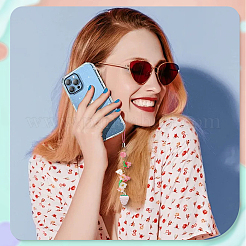 48шт 6 цвета прозрачные подвески из смолы&nbsp;RESI-SC0036-63B