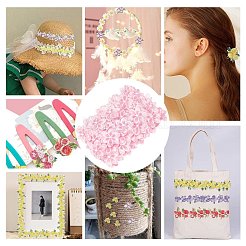 5 ярд органзы кружево вышивка аксессуары для костюма&nbsp;DIY-GF0005-18E