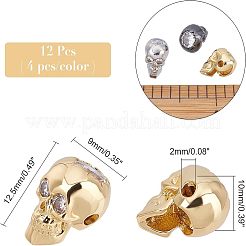 Латунные бусины ZIRC-NB0001-27-NR