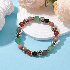 Bracelets extensibles ronds en alliage&nbsp;BJEW-JB10722