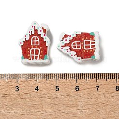 Рождественские тематические деревянные бусины схима WOOD-F018-07