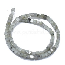 Природные лабрадорита бисер нитей G-F631-C08