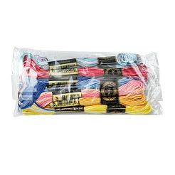 6-слойная полиэфирная нить для вышивания OCOR-FZ0001-01D