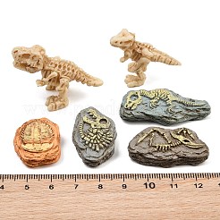 Dinosaurierskelette und Fossilienminiaturen aus Kunstharz&nbsp;RE-CBA17C4-13