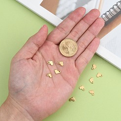 Ионное покрытие (ip) 304 нержавеющая сталь сердечки подвески&nbsp;X-STAS-F075-21