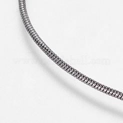 Colliers de chaîne en laiton de placage de rack écologiques&nbsp;MAK-G002-05B-A-FF