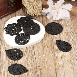 Набор для изготовления полых сережек своими руками&nbsp;DIY-TA0005-35