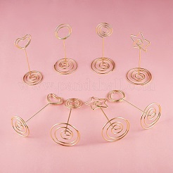 Держатель визитки из углеродистой стали в 16 стилях&nbsp;AJEW-SZ0001-78